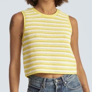 Everlane Crochet Mini Tank Top